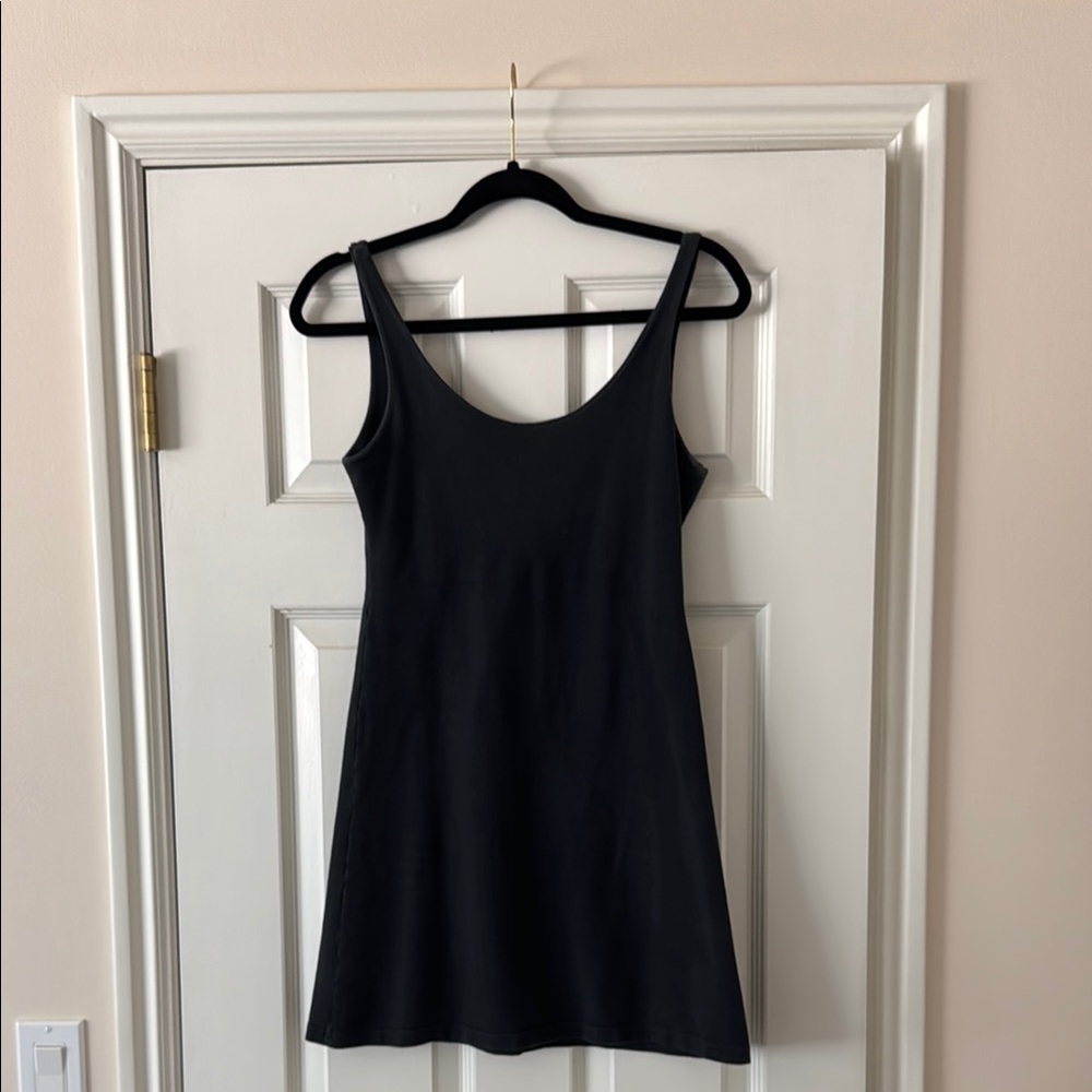 Brandy Melville Black Fitted Mini Dress